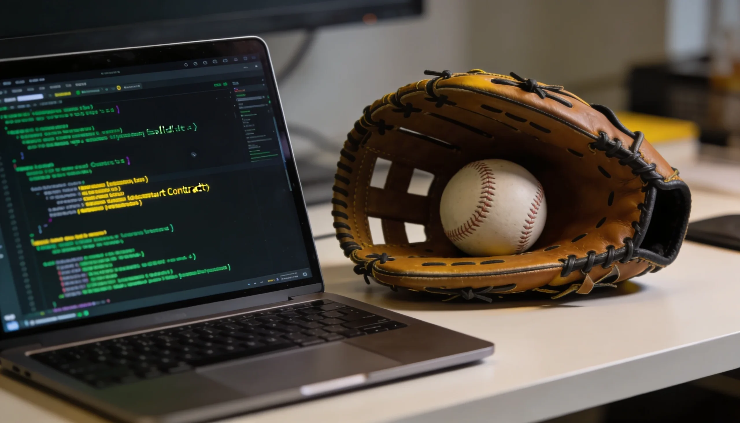 Decentralized baseball betting with smart contracts oracles and peer-to-peer wagering