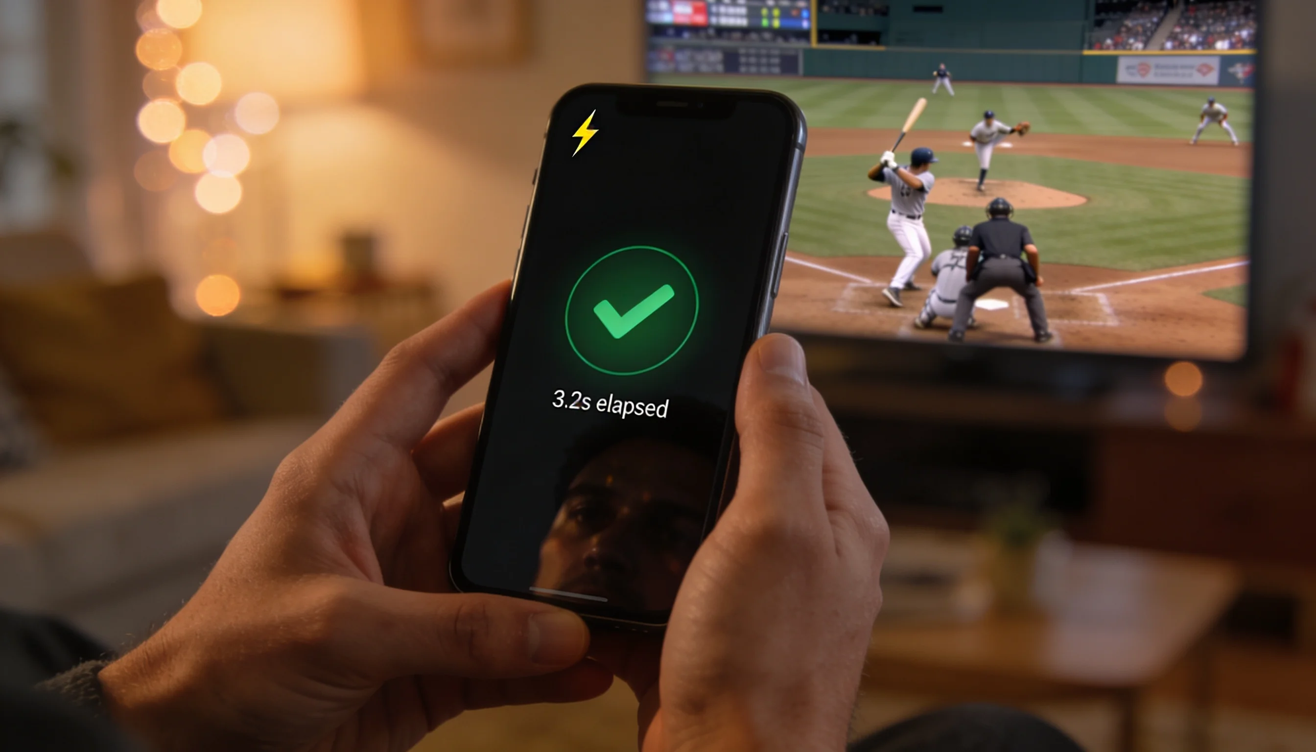 Lightning Network and stablecoin transactions for baseball betting — fast digital payment processing visualisation