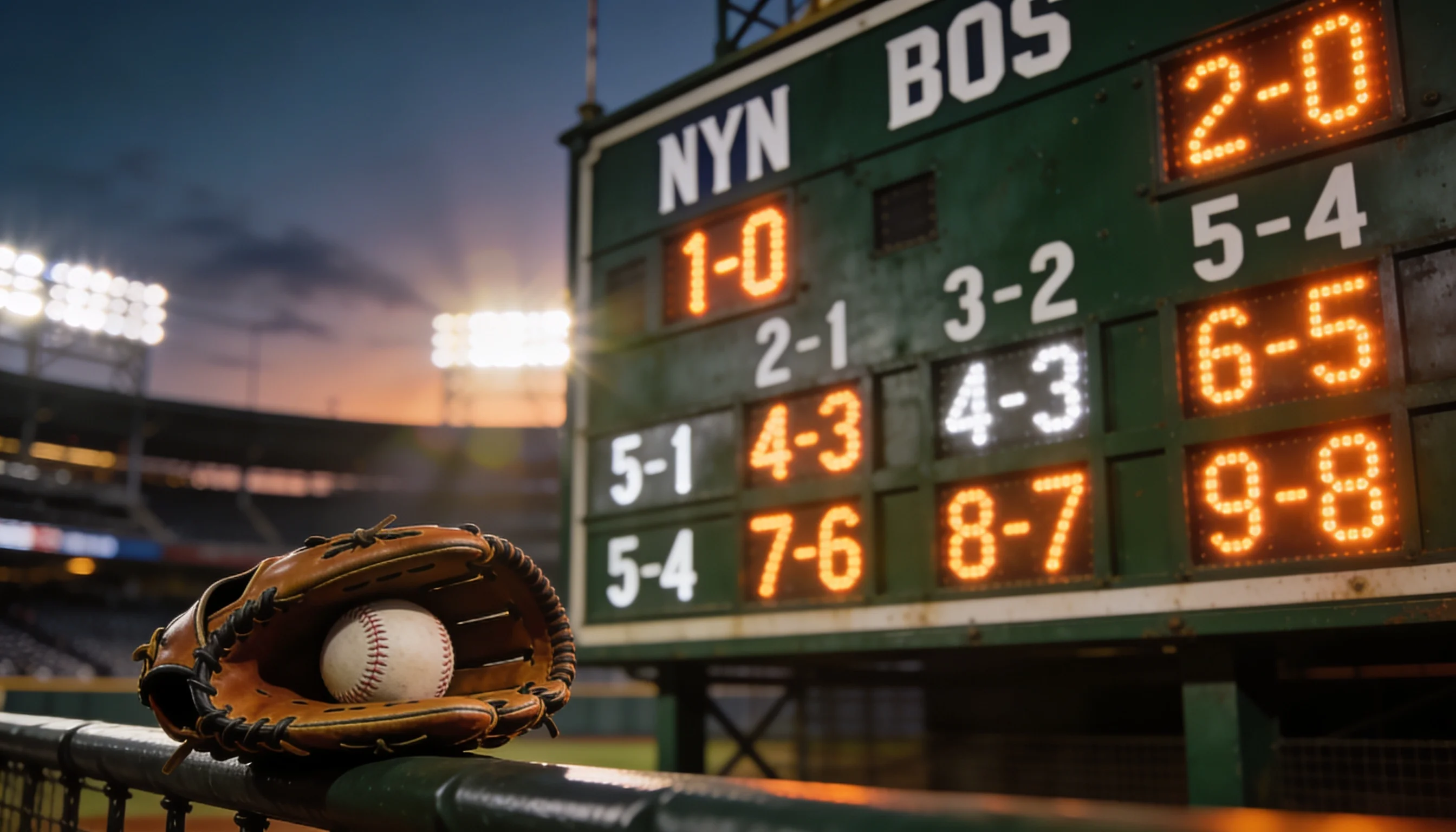 MLB moneyline and run line betting with Bitcoin — baseball scoreboard displaying odds and game data